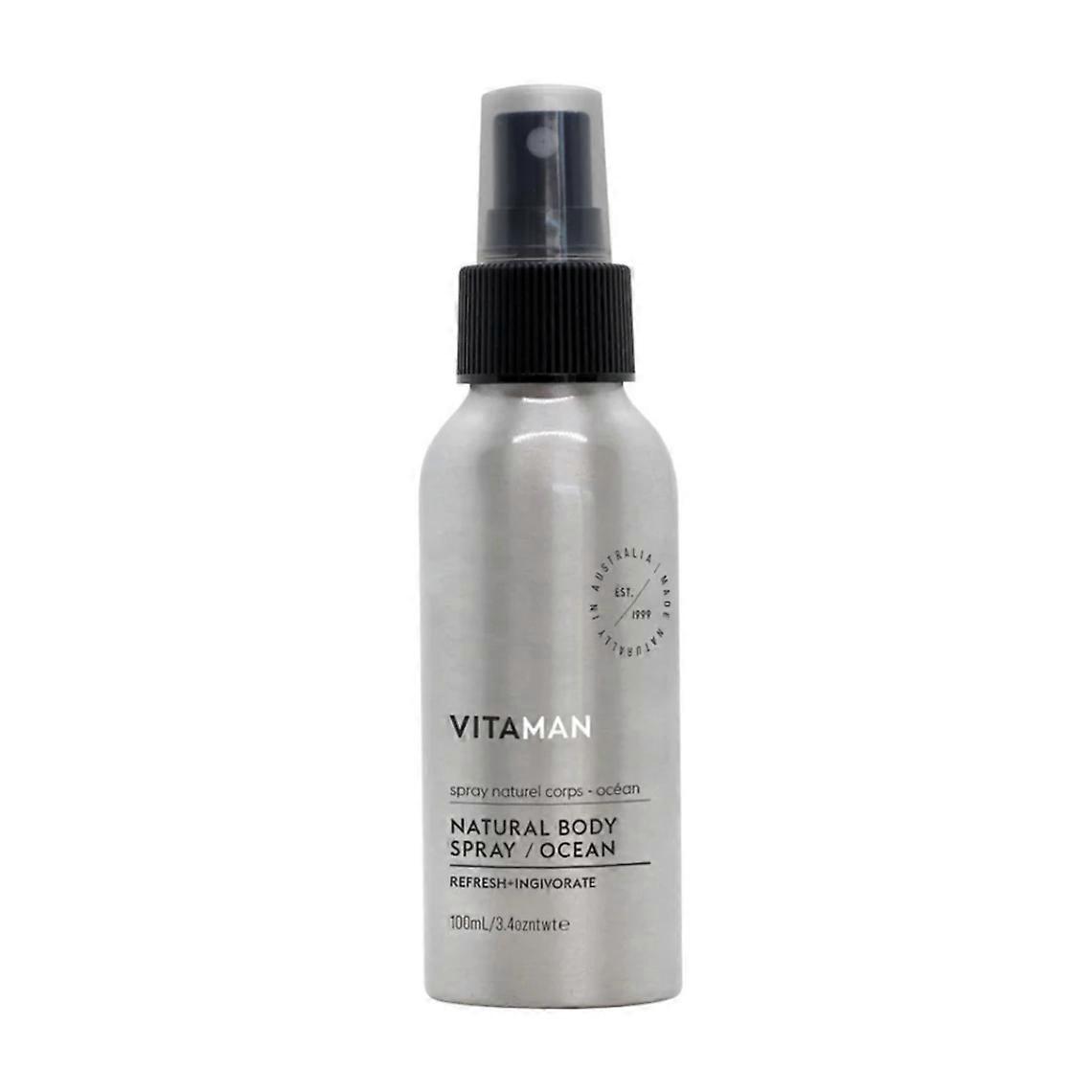 Deodorant Energigivende Kroppsspray - Ocean