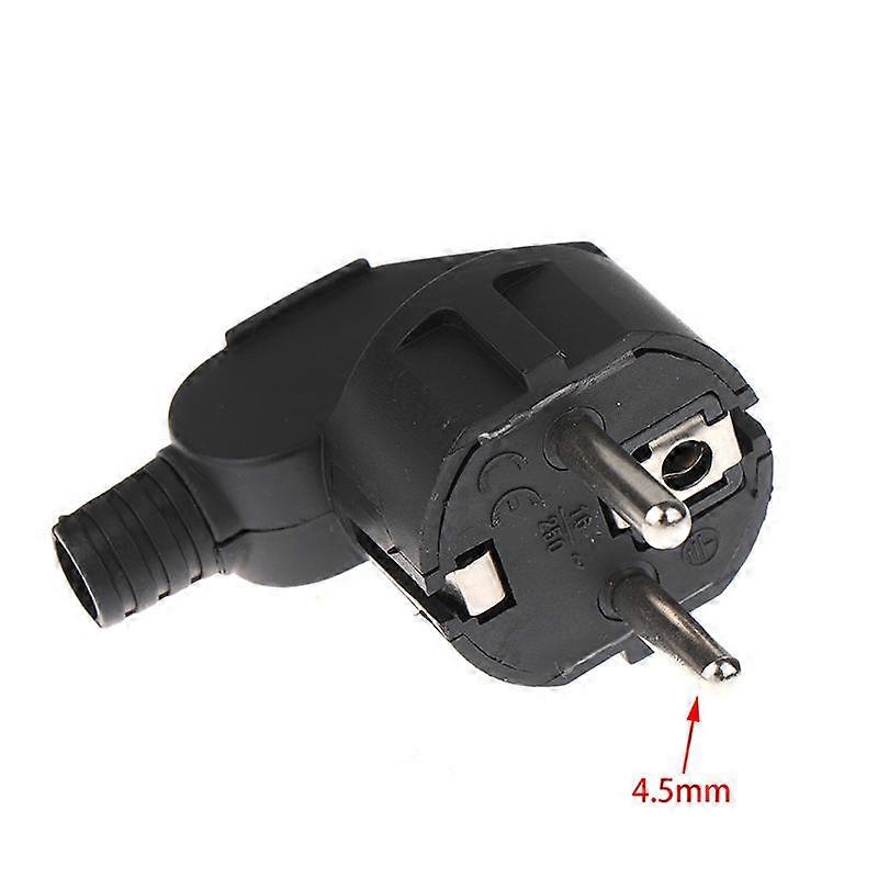 Eu Plug Adapter 16A Male Replacement Outlets Rewireable Schuko Electeical Socket