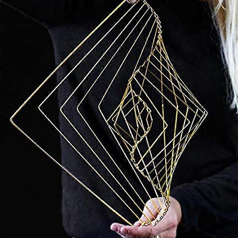 Square Wave Kinetic Spinner Creative Design Of Decorative Ornaments Modern