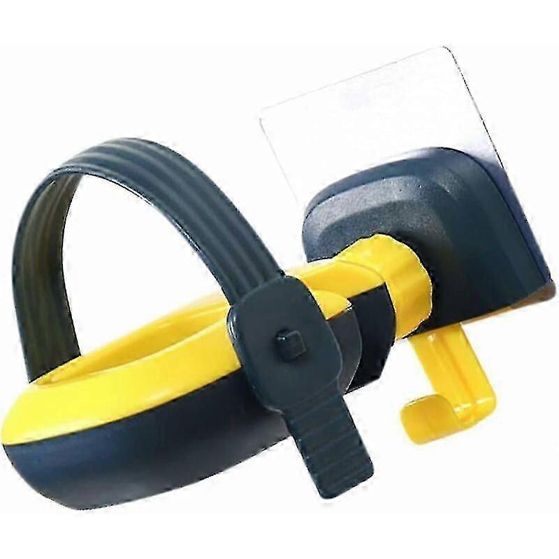 Blue Dream Rotating Hair Dryer Holder Bathroom No Drilling Wc Wall Mounts Electric Hair Dryer Holder Bellows Rack