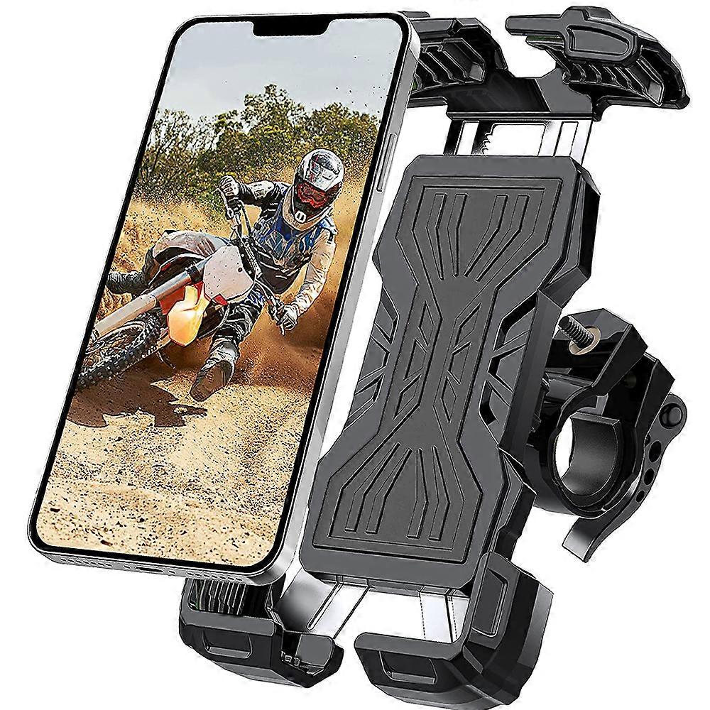 Dirt Bike Phone Mount, Handlebar Clamp, Adjustable
