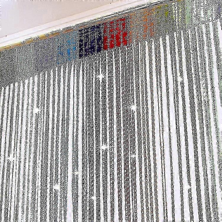 String Door Curtain Fly Insect Bug Screen String For Doorways Divider Or Window Curtain Panel (1pcs, Color)