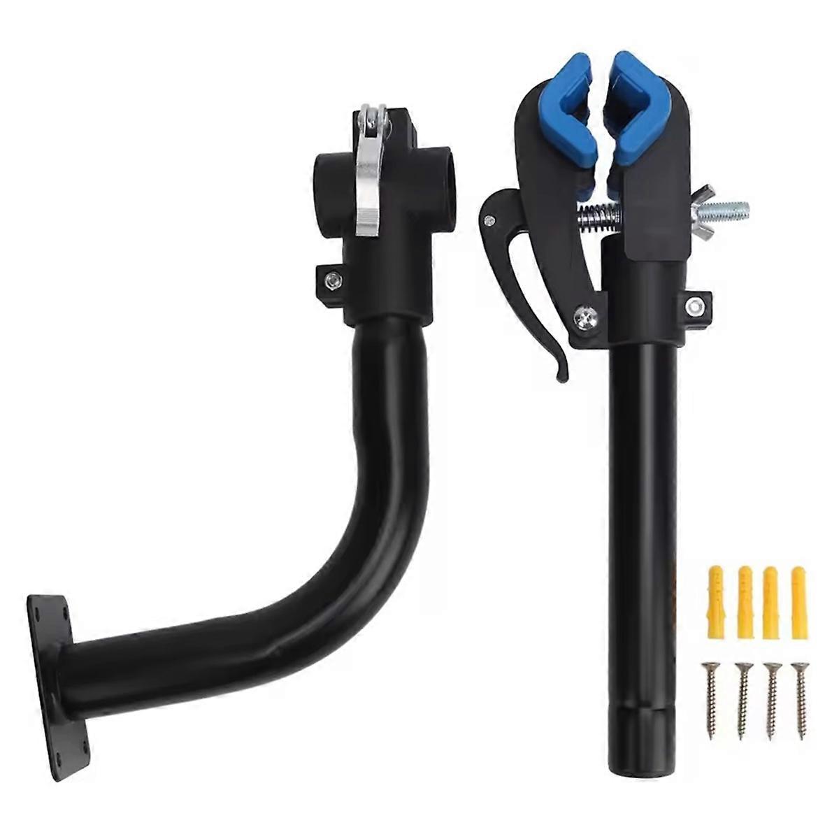 Bicycle Repair Clamp Wall Mount Bike Repair Stand Adjustable Home