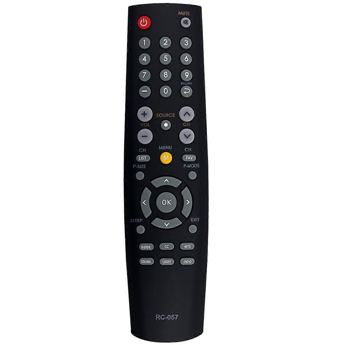 Vymeňte diaľkové ovládanie RC057 RC-057 za TV TFTV4028 TFTV2225