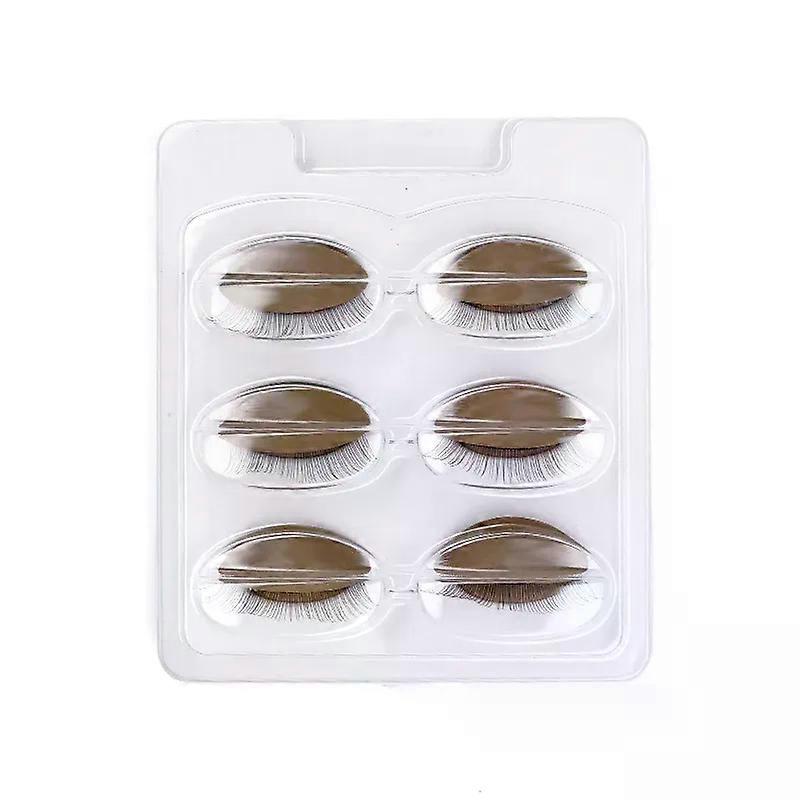 Kirpik Uzatma Manken Kafa Uygulaması Çıkarılabilir Yedek Göz Kapakları ile Makyaj Aksesuarları Aşılama Öğretim Eğitim Araçları