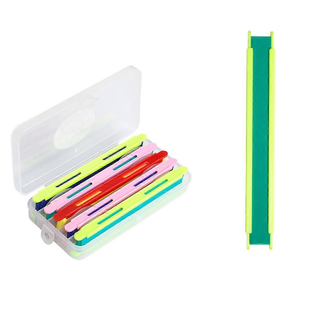 5 Pcs Fish Winding Storage Boards Fishing Line String Coil Wrapped Wire Leader Winding Fishing Tackle Box Accessories small