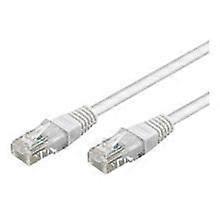 Cable de red Cat. 5e - WENTRONIC - 50 m - Blanco - RJ45 - Cable de conexión