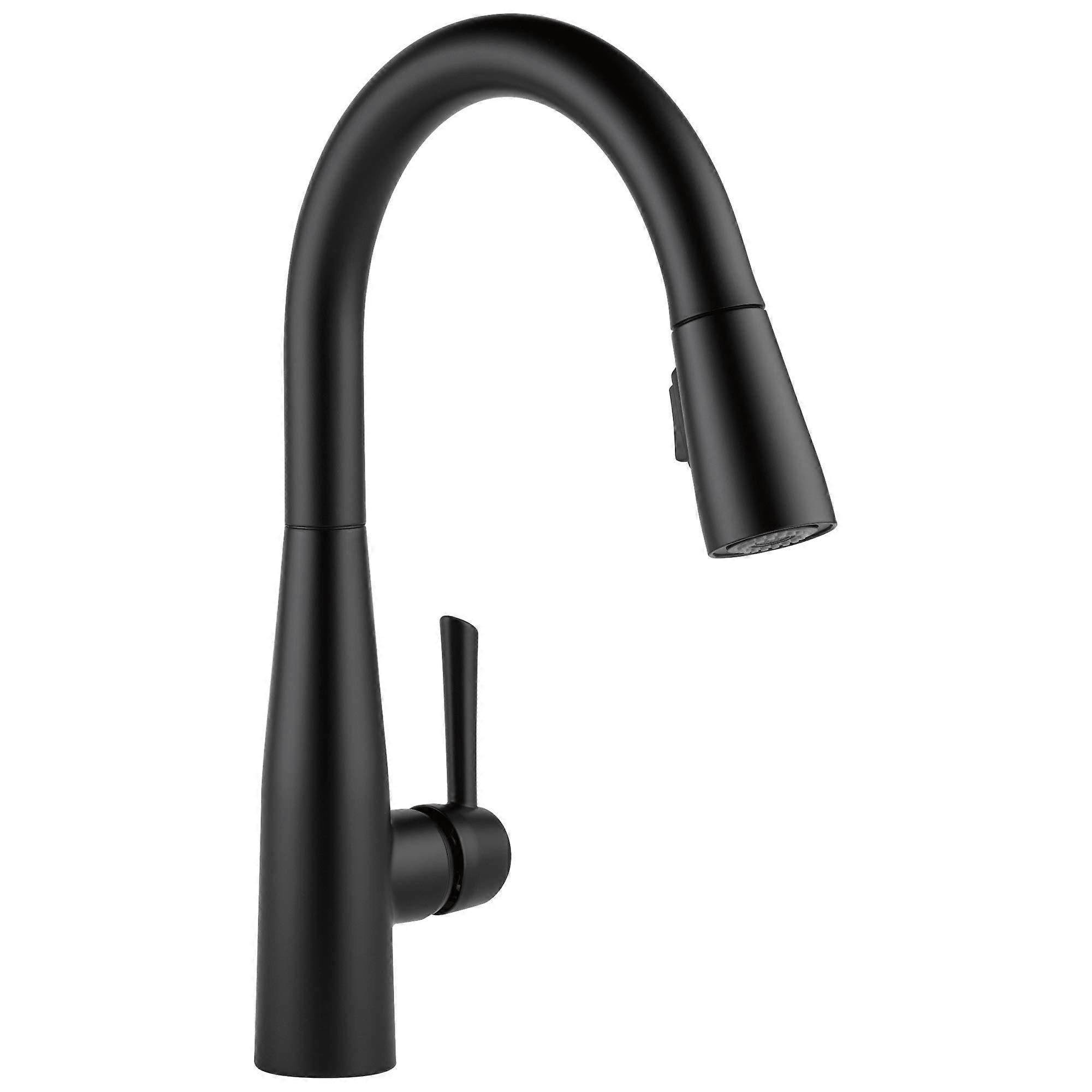 Matte Black Kitchen Faucet for Modern Home Use