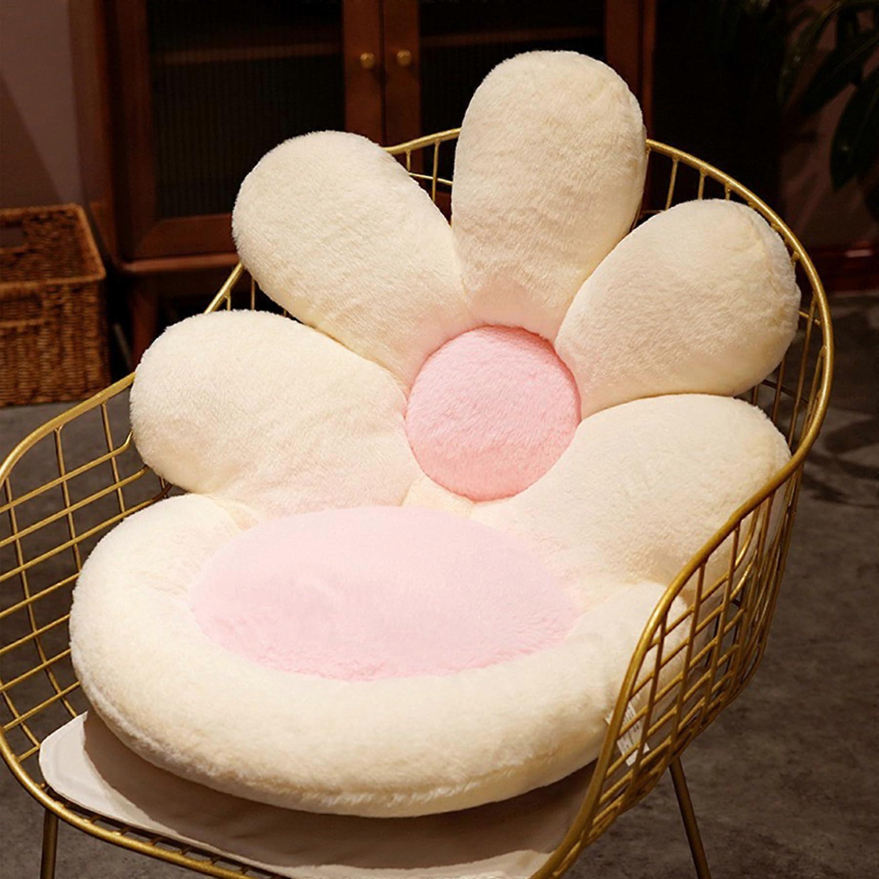Non-Slip Plush Comfort Cushion Seat 2020in for Office and Bedroom Decor, Cute Lazy Style, Soft Material