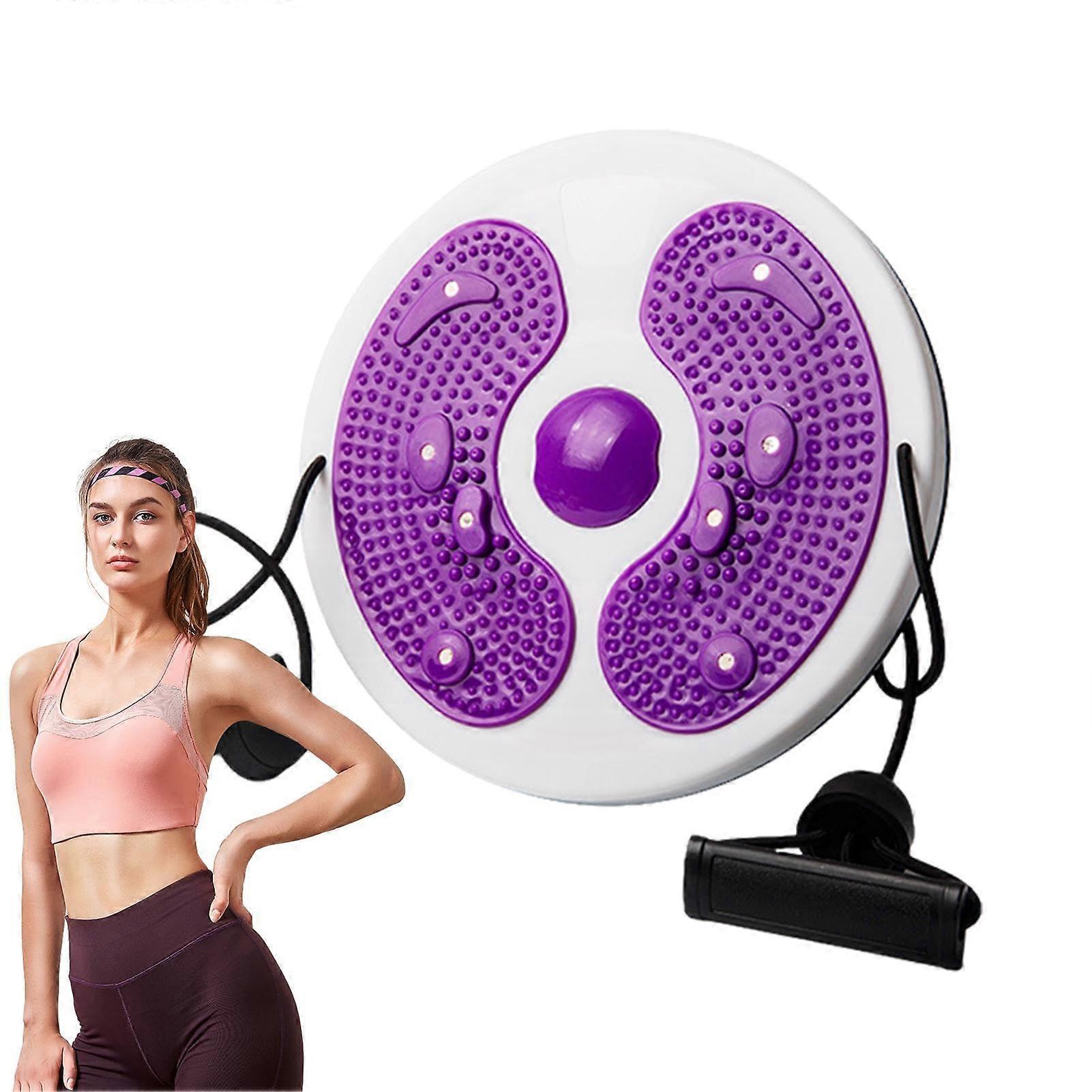 Waist Twisting Exercise Disk Ab Twist Disc With Magnets And Handles Rotating Disc For Waist Hips Arms Thighs