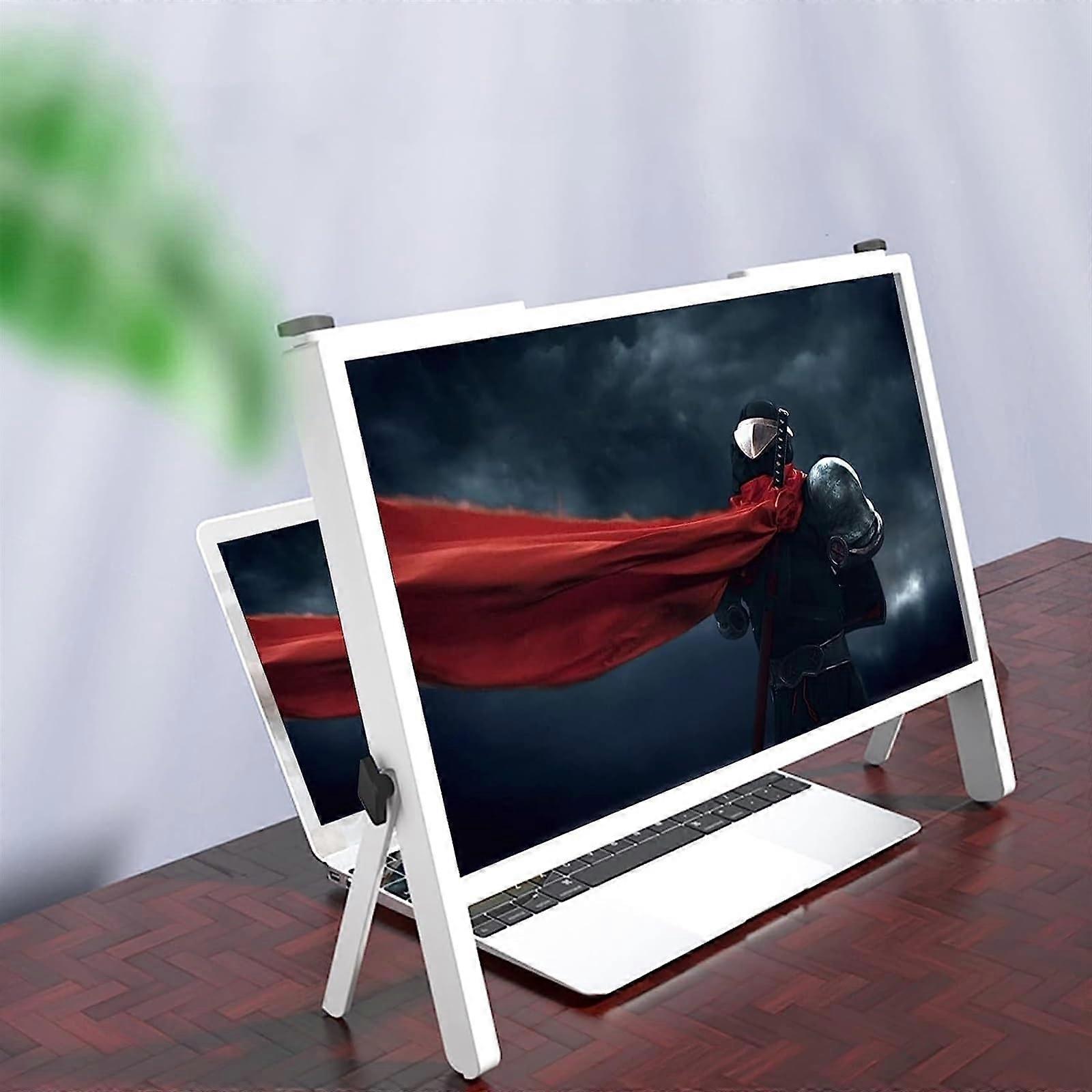 Screen Magnifier for Computer Monitor, Amplifier Desktop, Compatible with Laptops, Mobile Phones, Gifts for