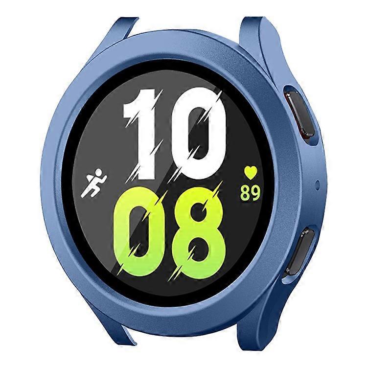 ENKAY HAT PRINCE Compatible For Samsung Galaxy Watch 4 / 5 40mm Waterproof Case with Tempered Glass Screen Protector Hard PC Frame