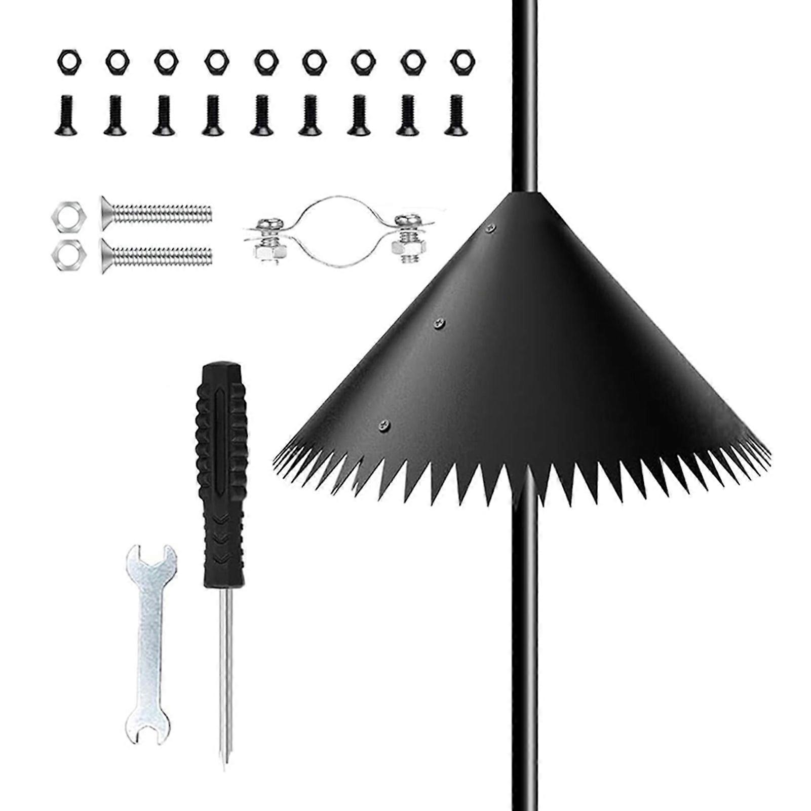 Squirrel-Baffle Easy to Clean Outside Birds House Guard for Garden