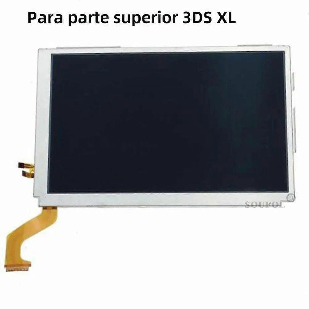 Replacement Upper and Lower LCD Screen for Nintendo 3DS XL LL N3DS Compatible with Nintendo Models Real Test 100% Package with Bubble Bag and Strong P