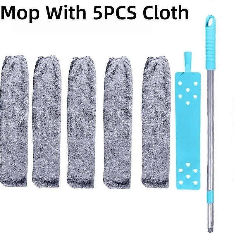 Adjustable Microfiber Dust Mop For Efficient Floor & Ceiling Cleaning