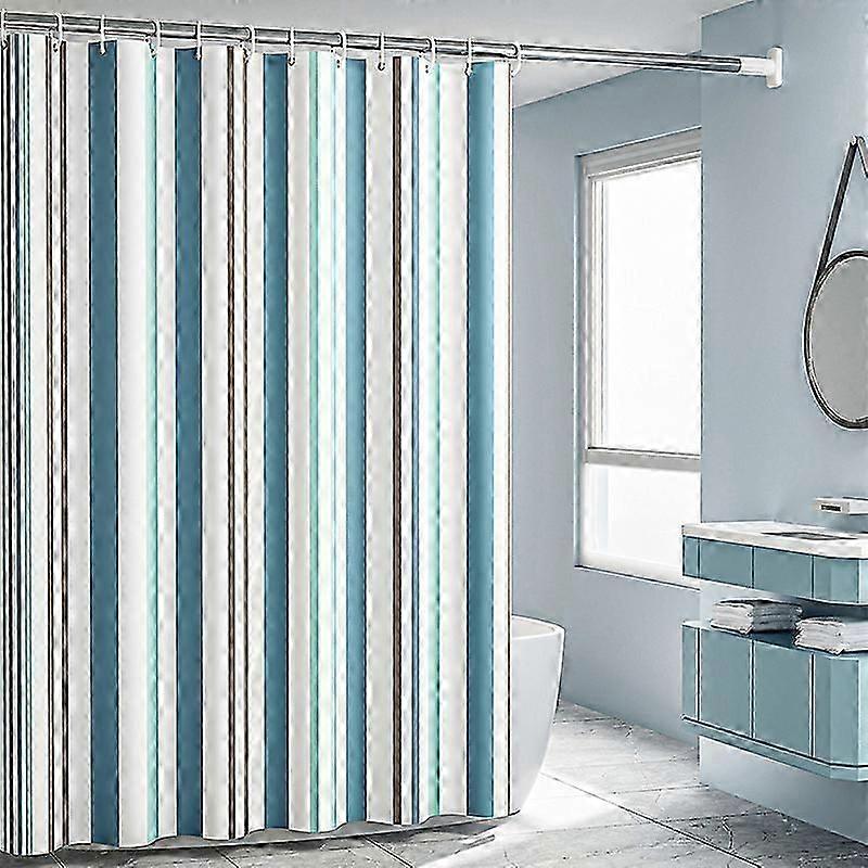 Romantic stripes Shower Curtain Waterproof Shower Curtain