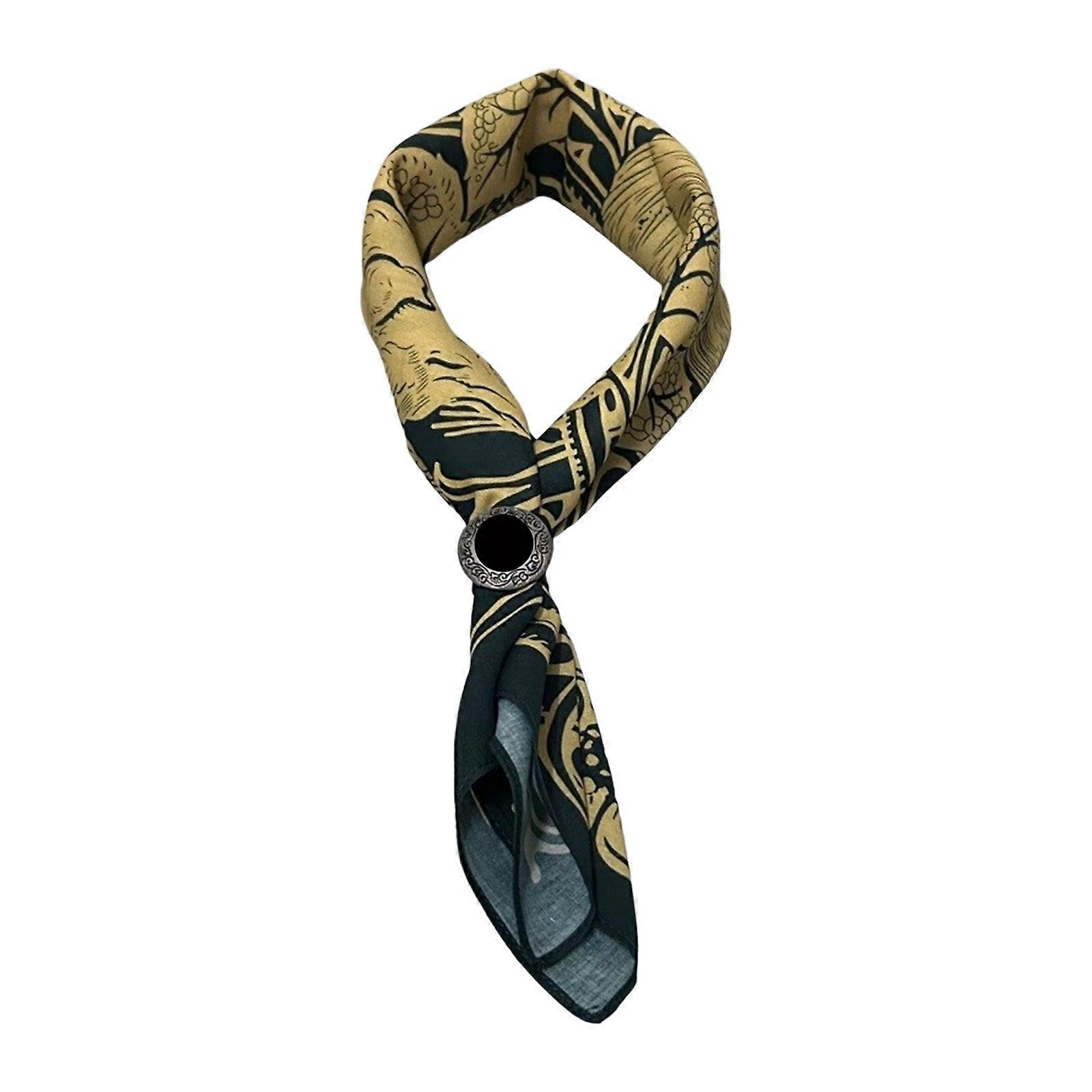 ヴィンテージフラワースカーフファッショナブルなハンカチソフト耐久性ヘッドスカーフサイクリングハイキングや日常の保護