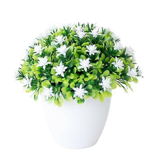 Simulation Plants Potted Beautiful Lifelike Plastic Realistic Artificial Bonsai for Home