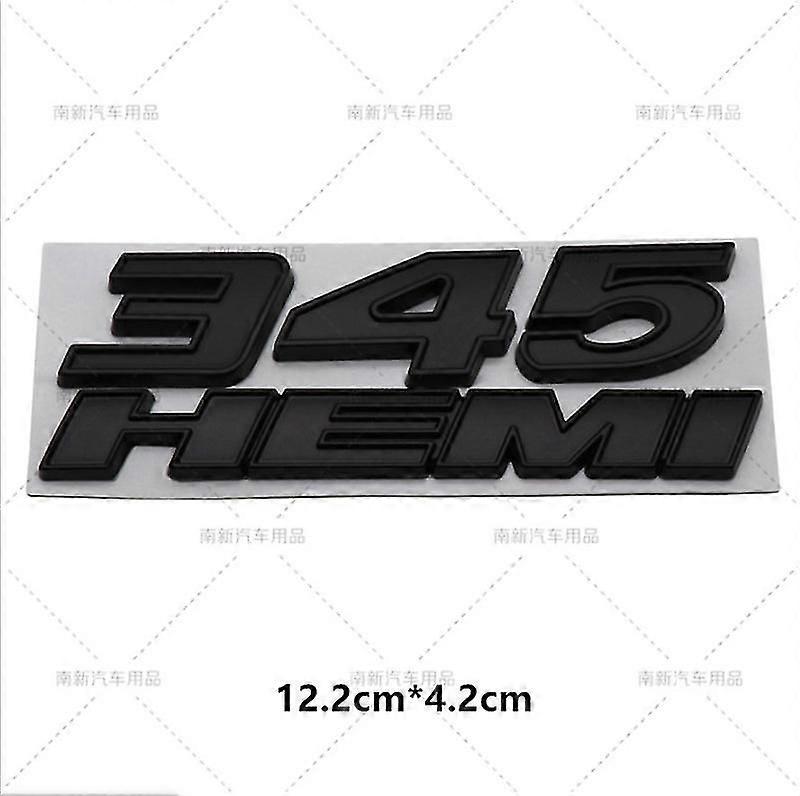 3D Metal 392 6.4L Hemi Engine شعار شارة شعار ملصقات السيارة لدودج تشارجر دارت عيار رحلة اكسسوارات تصميم السيارات