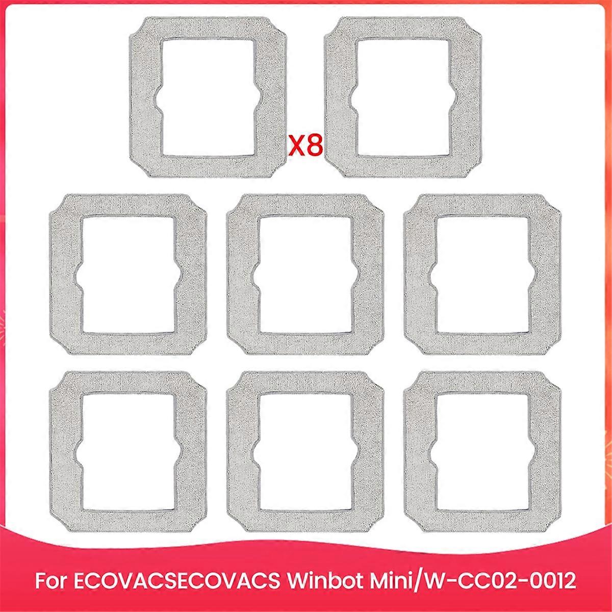 Washable Wipes Cleaning Cloths for ECOVACS Winbot Mini