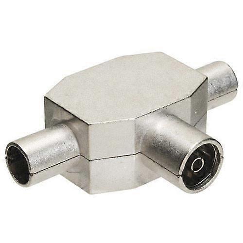 Διαχωριστής τηλεόρασης με μεταλλική θωράκιση 1 θηλυκό + 2 μαμά;#2013265923;