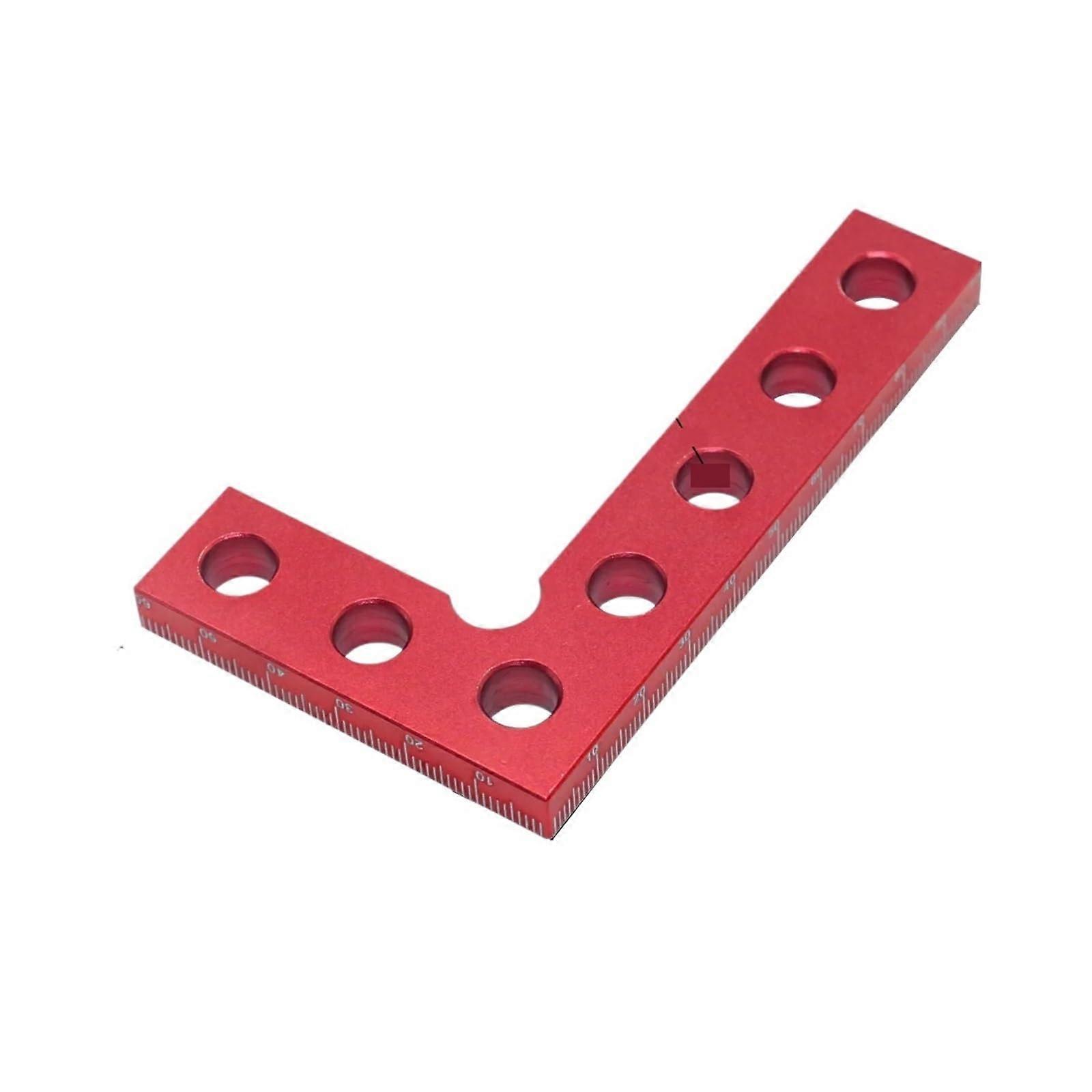 Set Square Aluminum Alloy 90 Degree L-Square Ruler Metric Height Gauge for Woodworking and Measuring Projects
