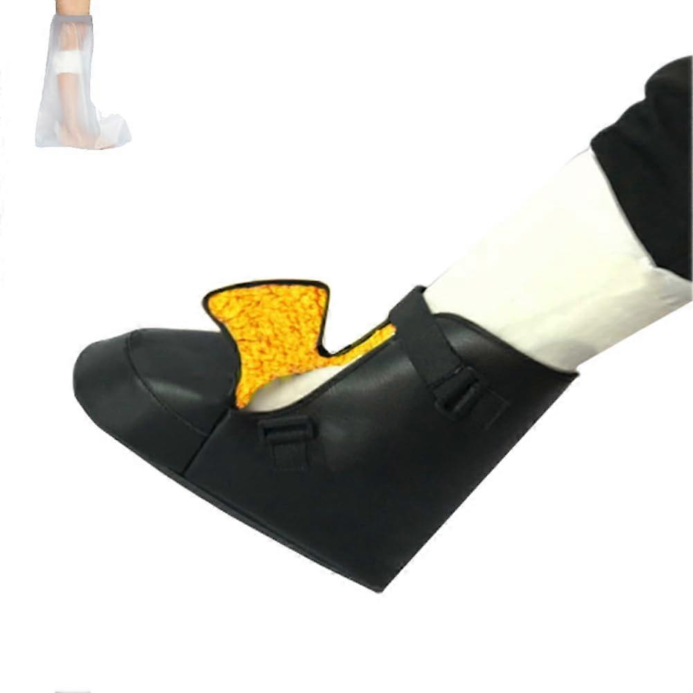 Unisex Offloading Post Op Shoe with Adjustable Straps,Medical Walking Shoe for Broken Foot