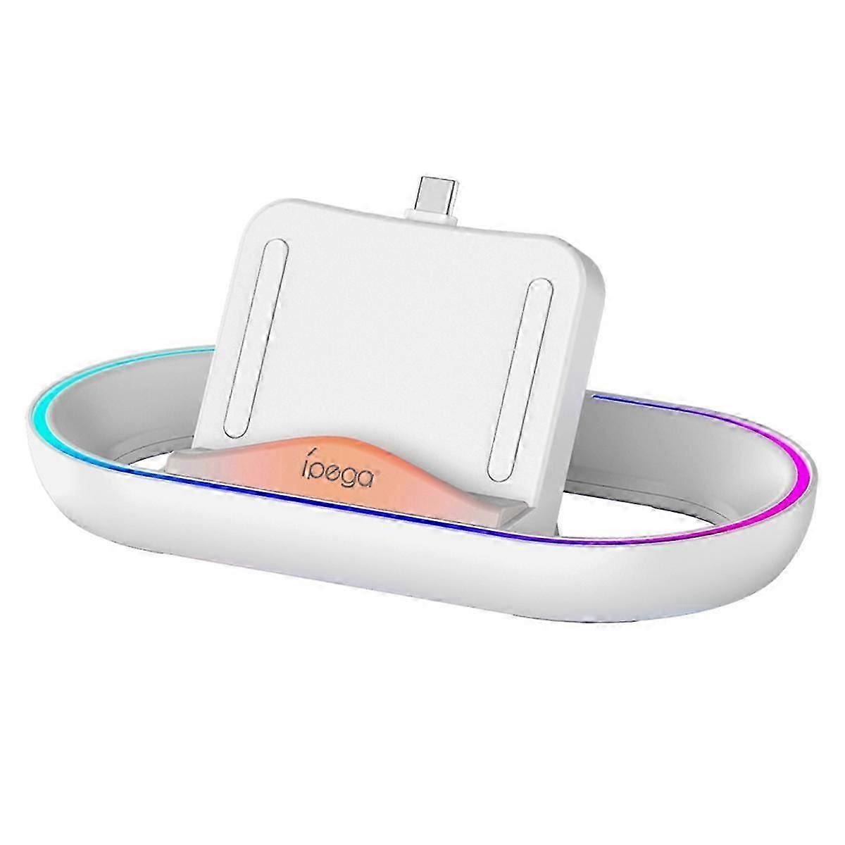 for Portal Streaming Handheld Charging Dock Portable Handheld Charging with Colorful RGB Lights Si