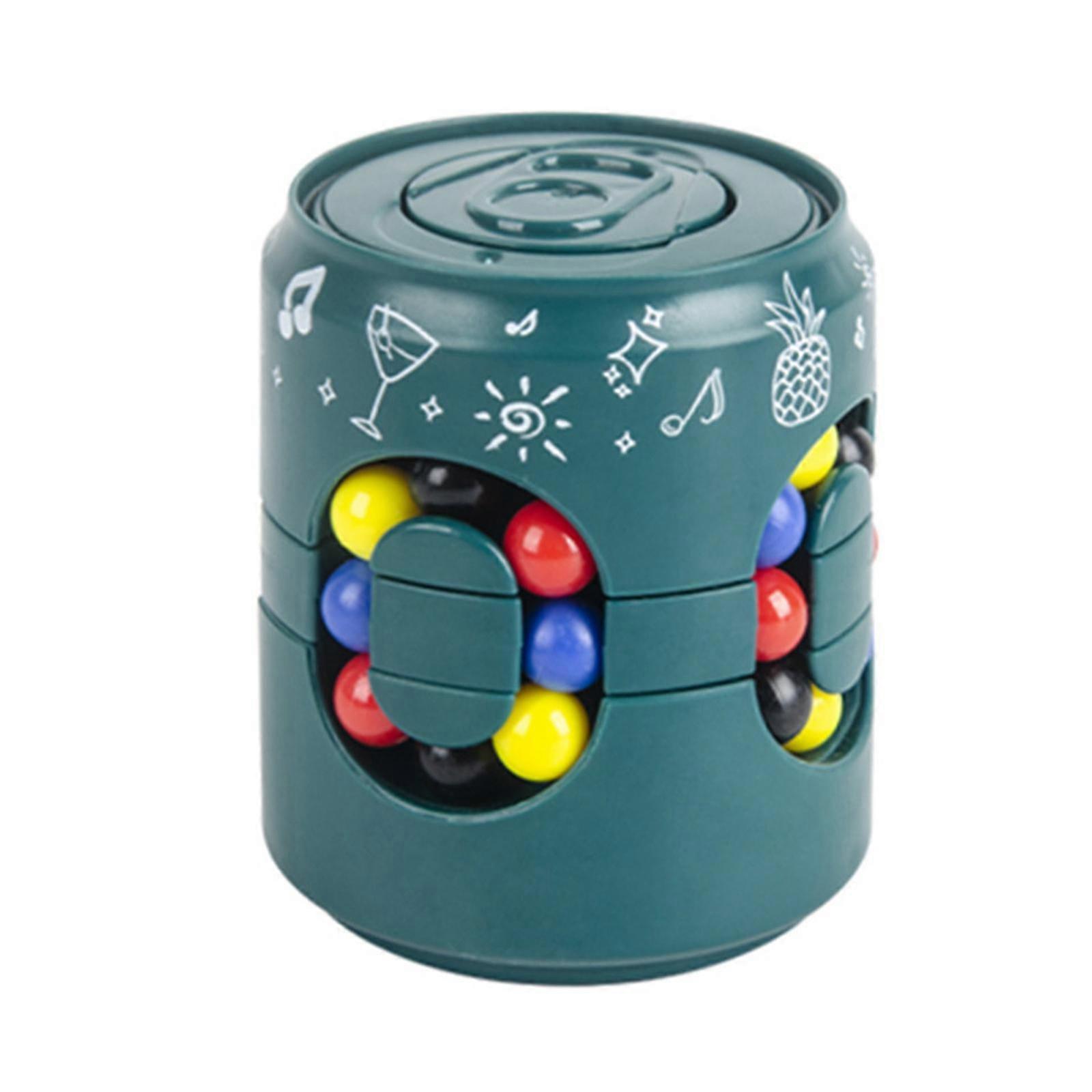Spinner Puzzle Toy, Rotating Toys - Creative ABS Magical Bean Fingertip Decompression