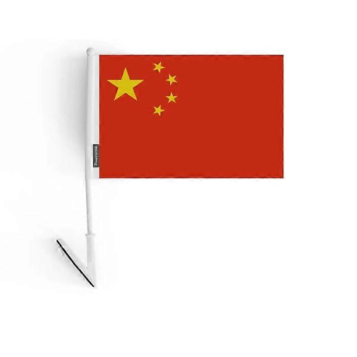 Adhesive flag - China - 14 x 21 cm - Polyester - Lightweight - Double-sided