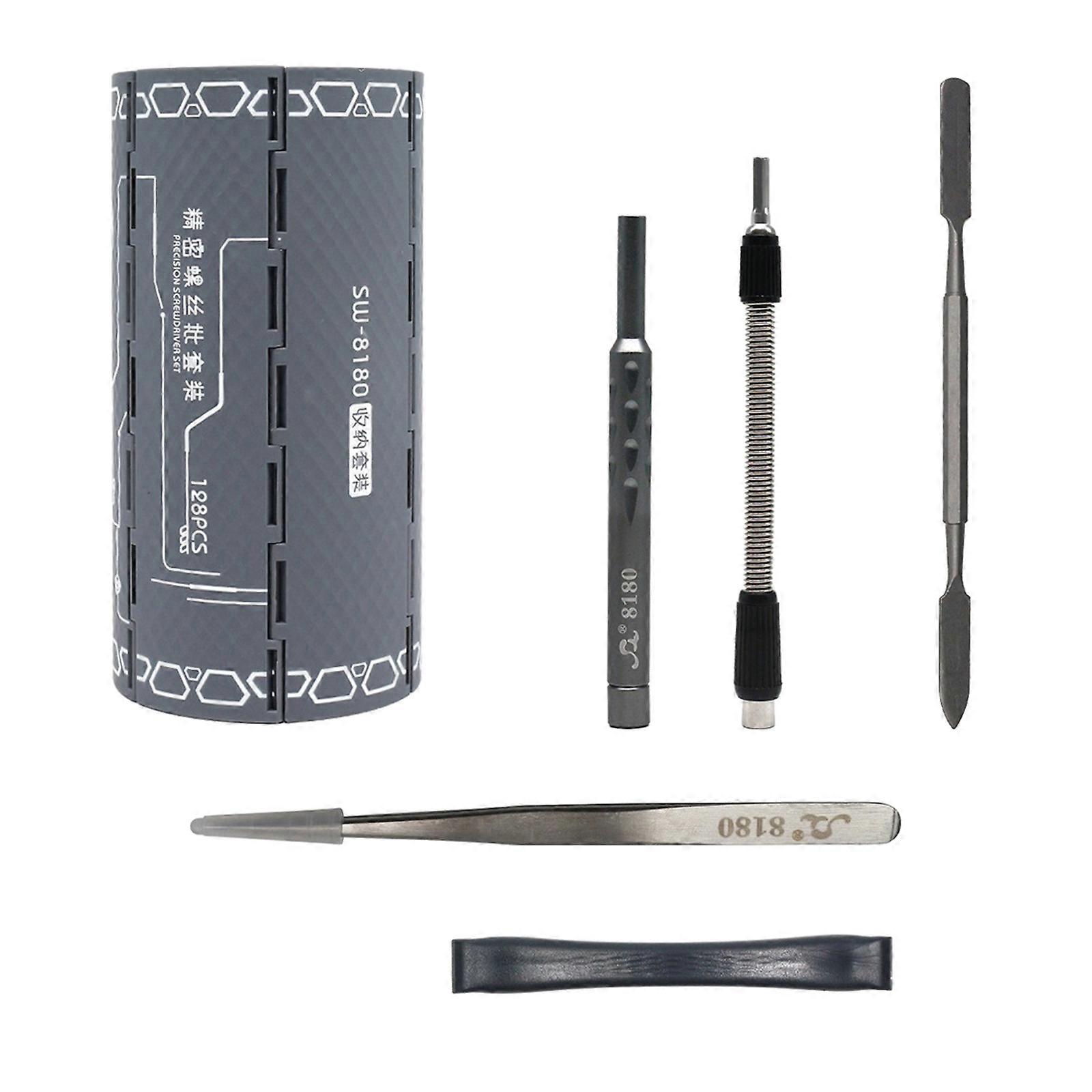 Precision Screwdriver Set 128 in 1 Electronics Tool Kit Magnetic Screwdriver Set  Handy Repair Tool for Computer Phones Multicolor