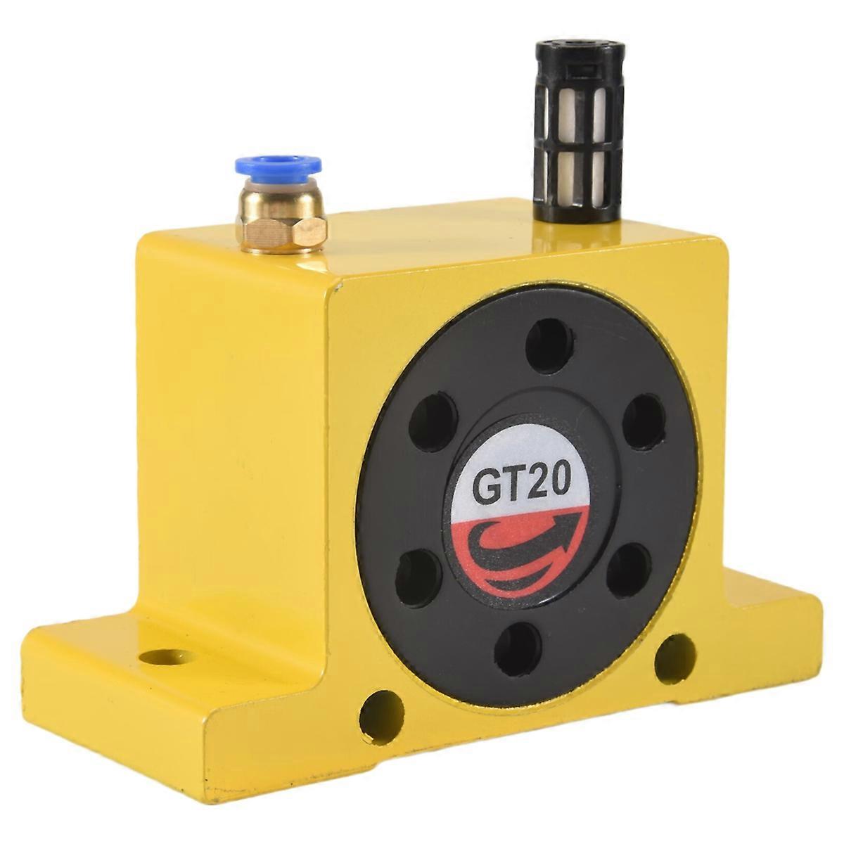 Pneumatic Turbine Vibrators, With Free Muffler - Gt-20 / /4,Yellow