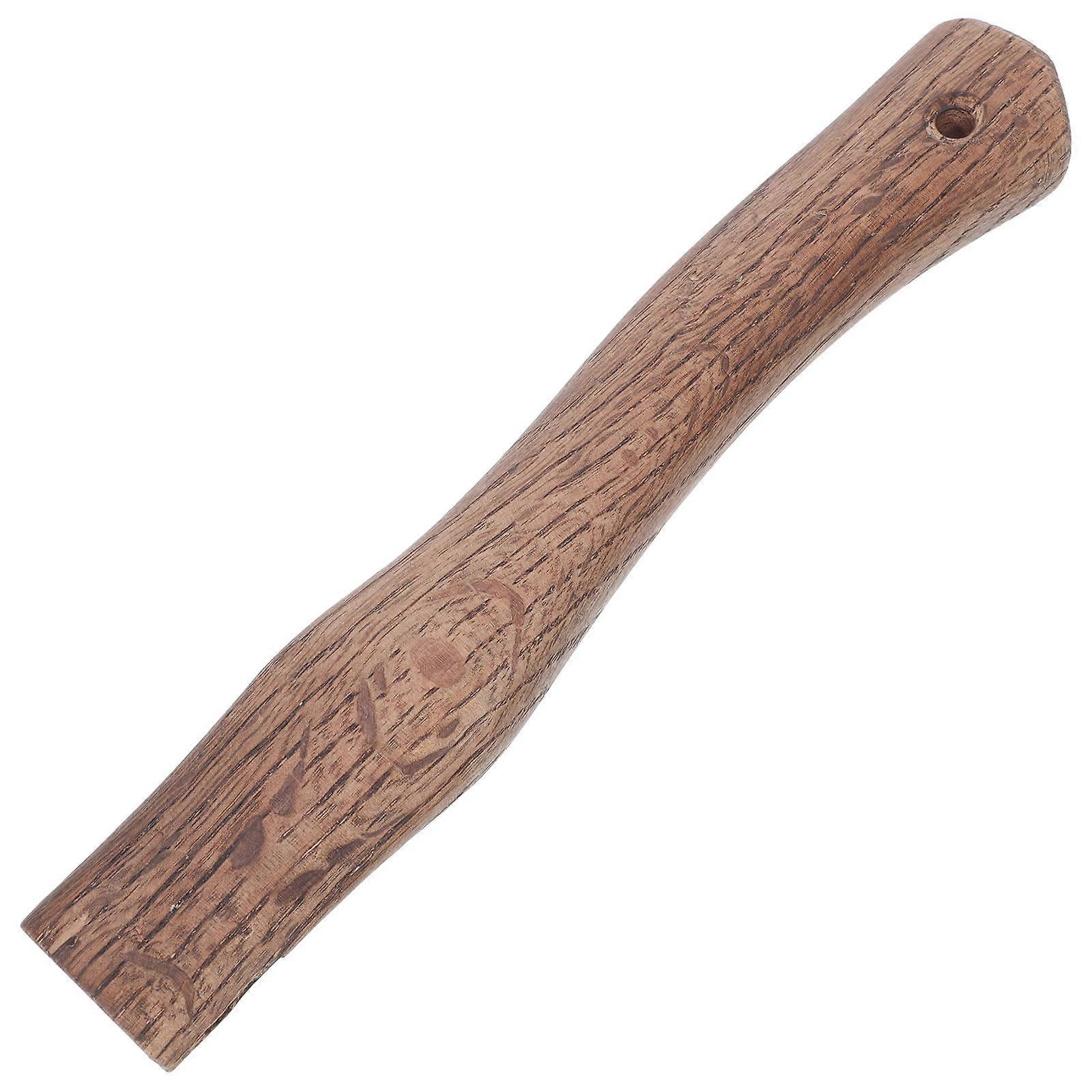 Replacement Handle for Camp Ergonomic Tiger Head Grip, Durable Carbonized Acutissima Woodworking Tool Supply