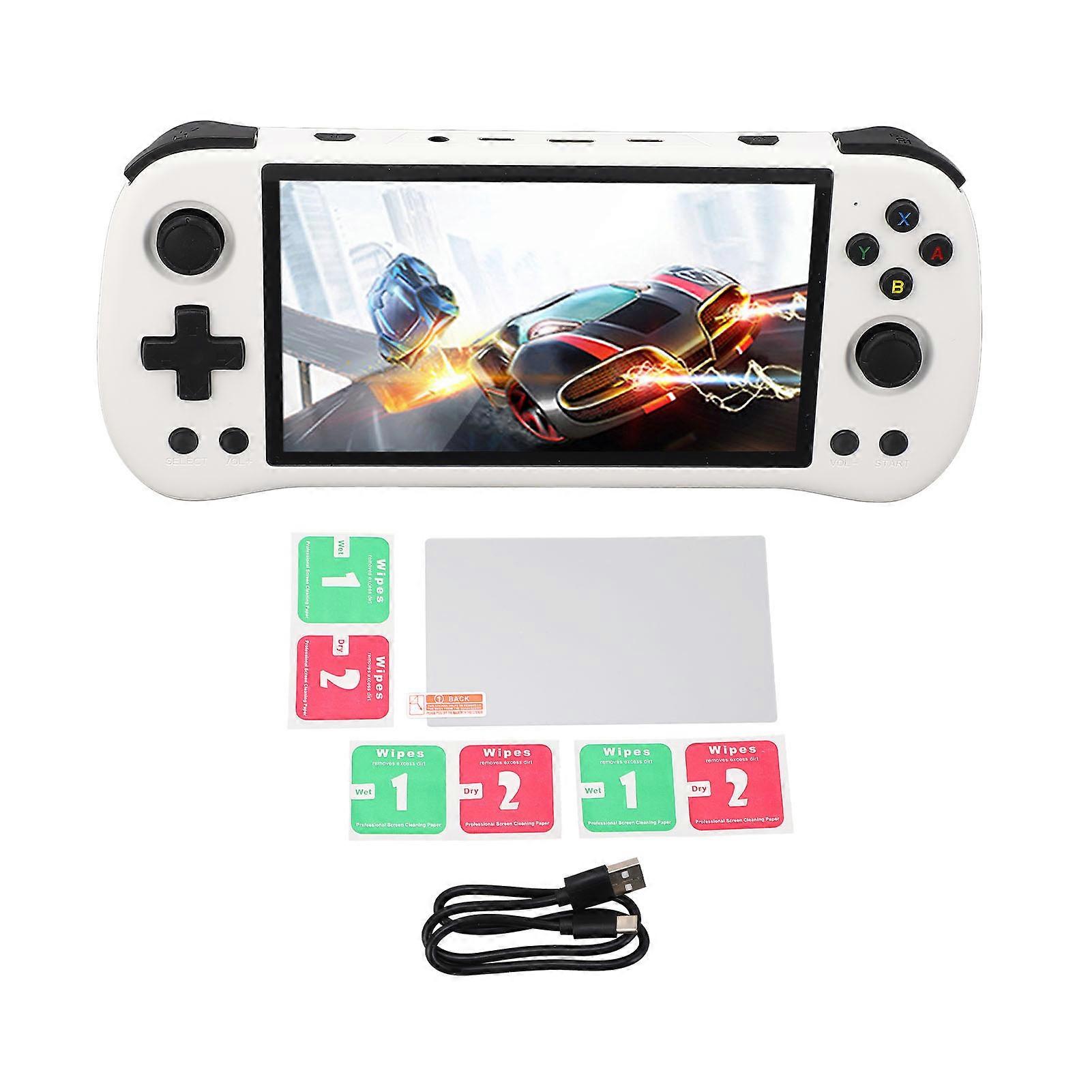 X55 Handheld Game Console, 5.5" IPS Screen, 30+ Emulators, 4000mAh Battery, Portable