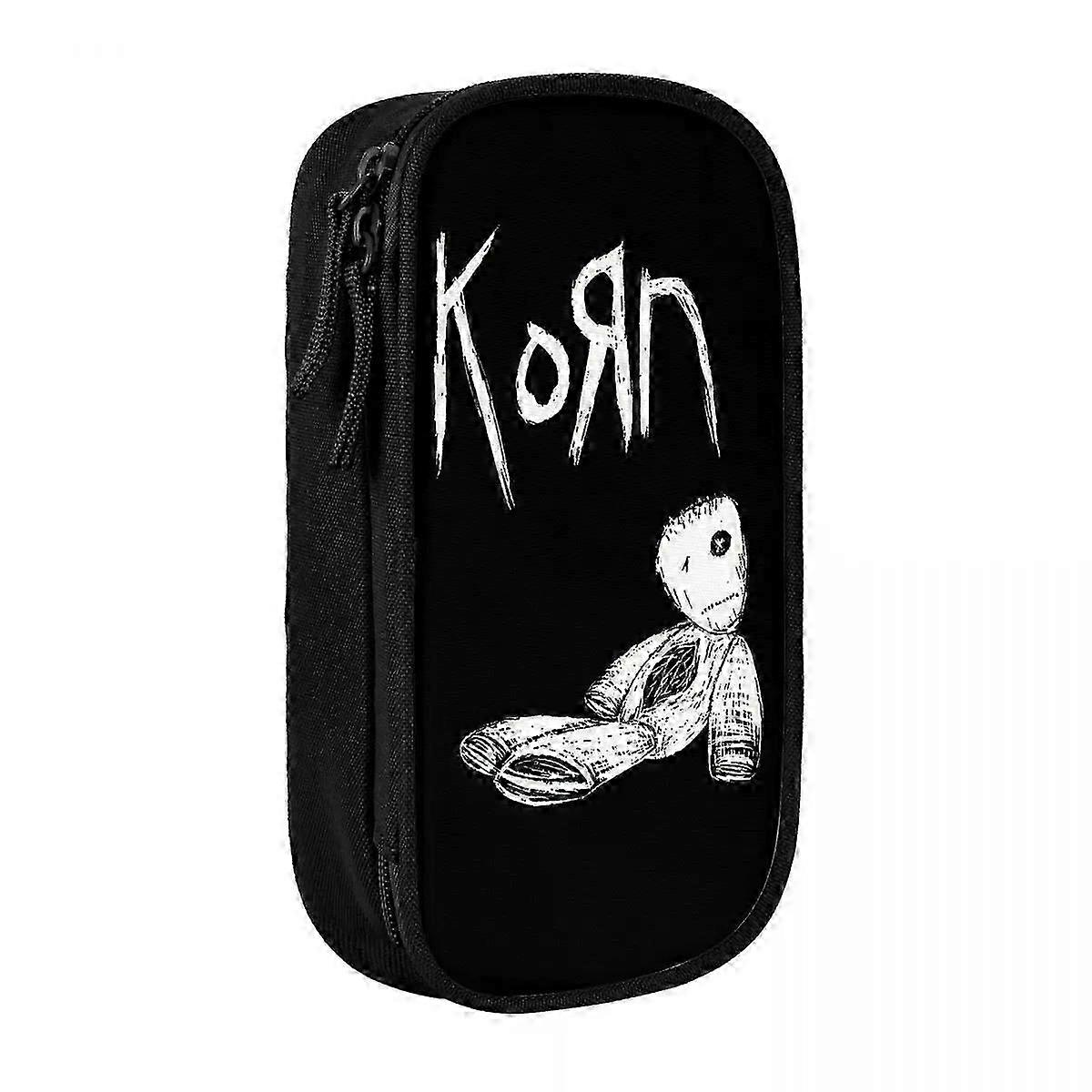 Large Storage Pencil Cases for Students, Suitable for Music Lovers, Nu-Metal Theme, Versatile Style, Perfect for School Use, c2503 pam1308