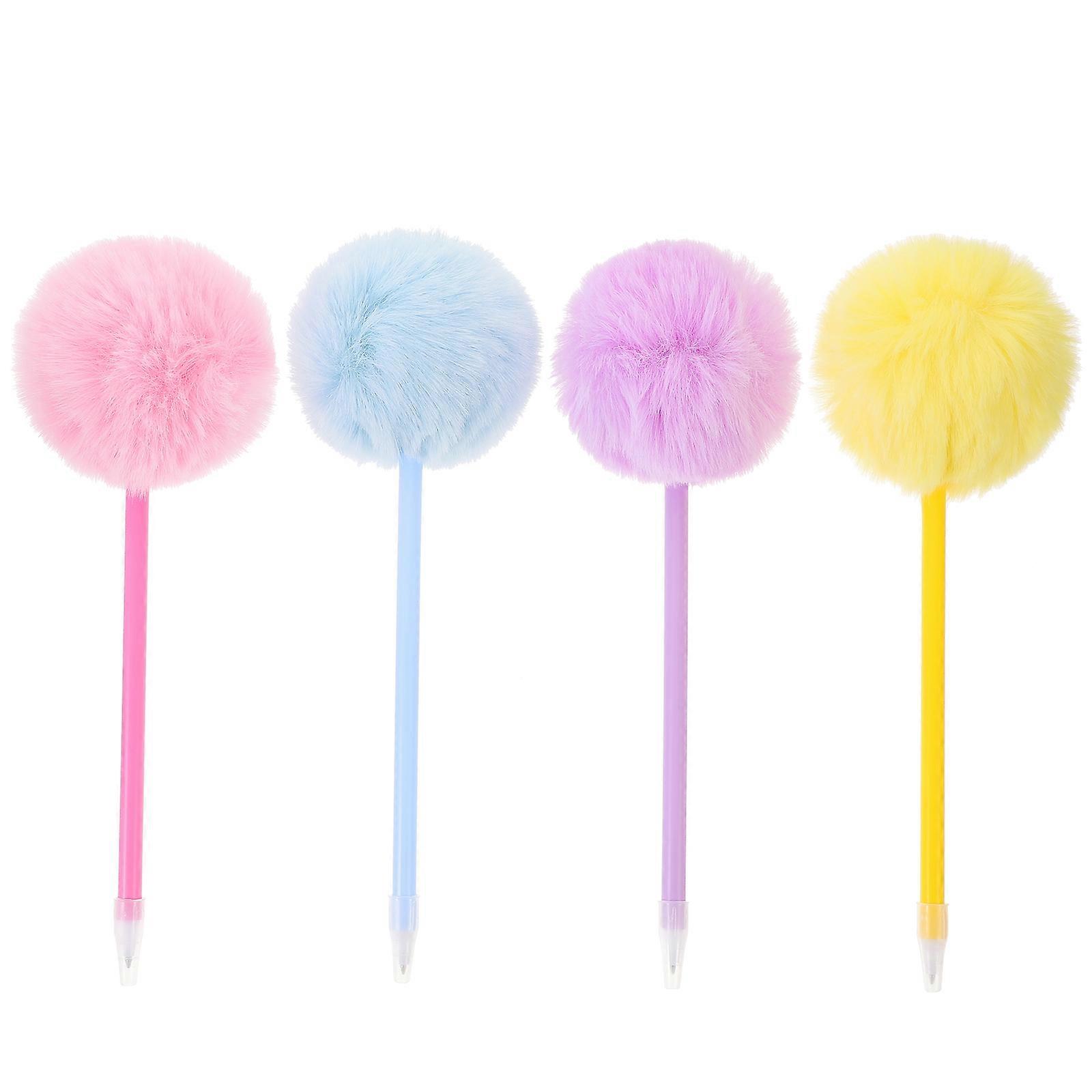 4 قطع رقيق بوم بوم أقلام حبر جاف أقلام كتابة الجدة المحمولة رائعتين لللوازم المدرسية