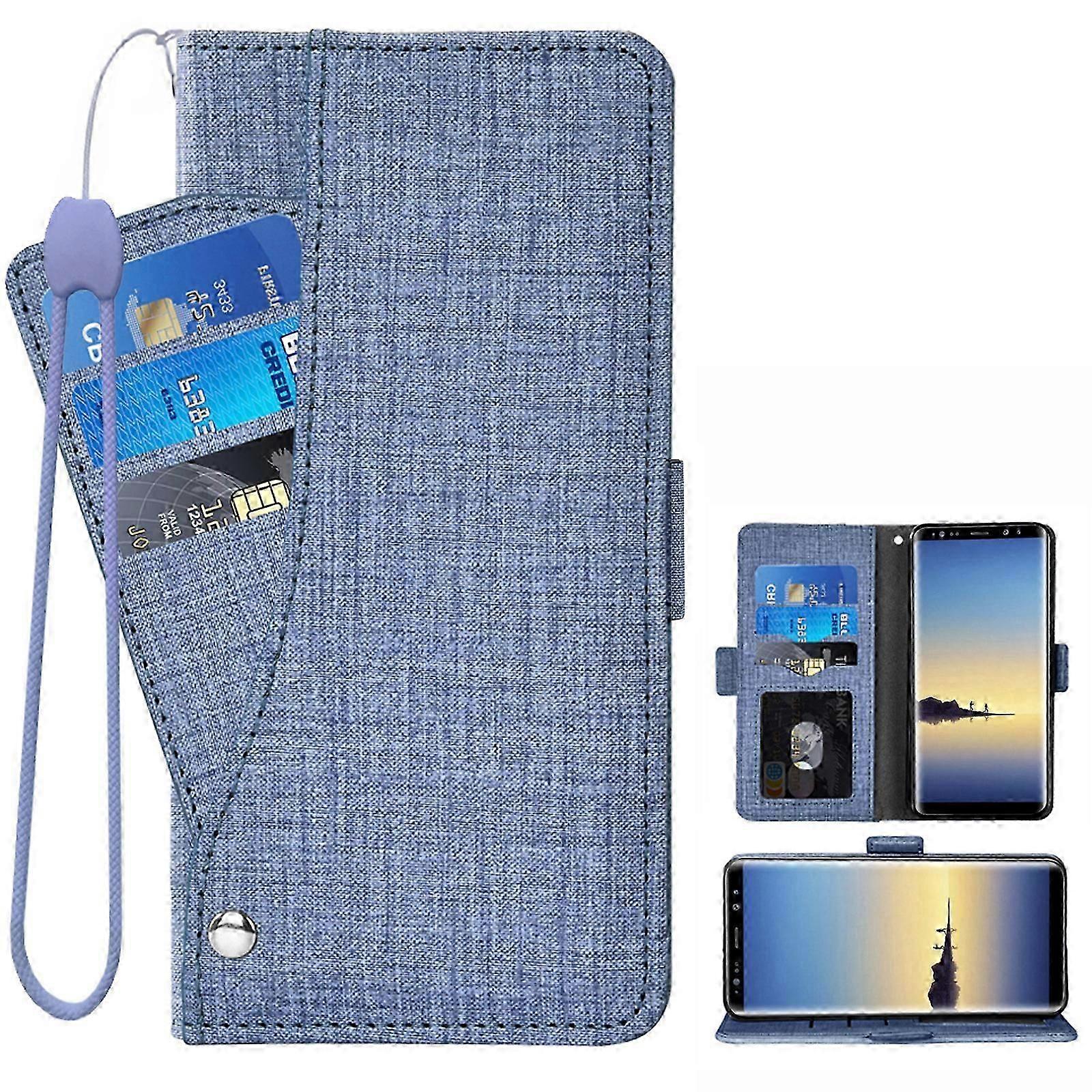 Wallet case for Samsung Galaxy Note 10 Lite Blue Note 10 Lite