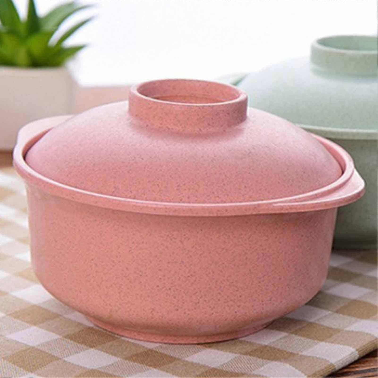 Creative Nordic Pasta Bowl with Lid Soup Bowl for Students, Practical Noodle Cup for Lunch and Dinner, Ideal Food Storage for Ref: 5908