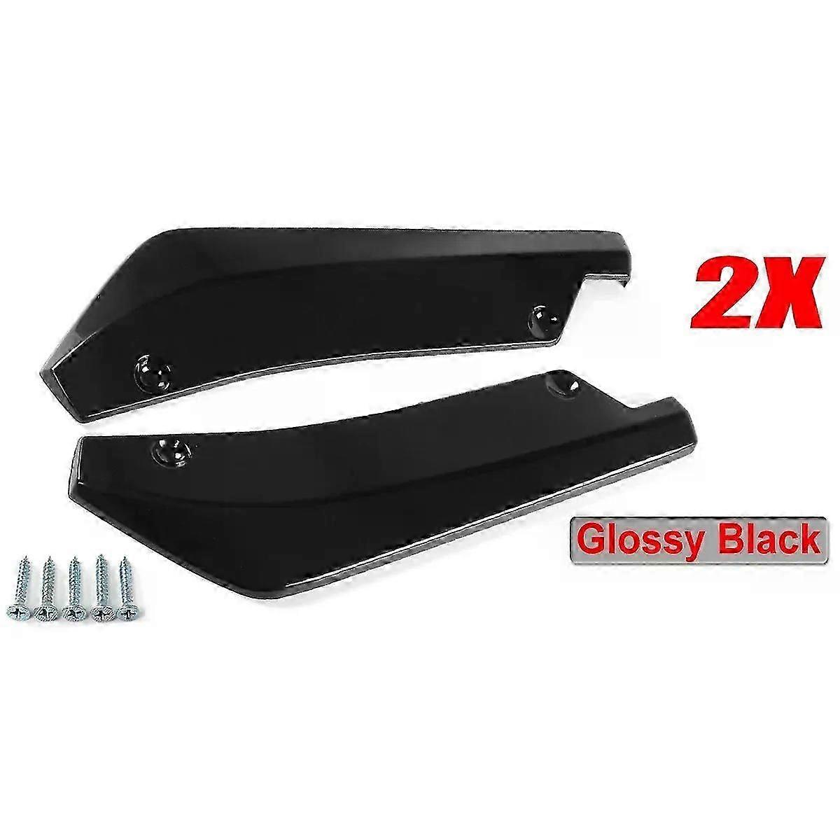 2Pcs Suitable for BMW X5 X7 E46 E91 E90 E93 E81 E82 E87 E60 E65 Rear Bumper Lip Wrap Angle Diffuser Splitter Canard