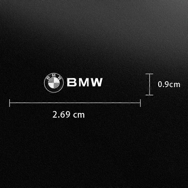 Autocollant intérieur de voiture Commande centrale Décalcomanies Emblème Badge Logo Autocollant Convient pour BMW 50th M E46 E39 E38 E90 E60 F10 F30 Z3 X1 X3 X5
