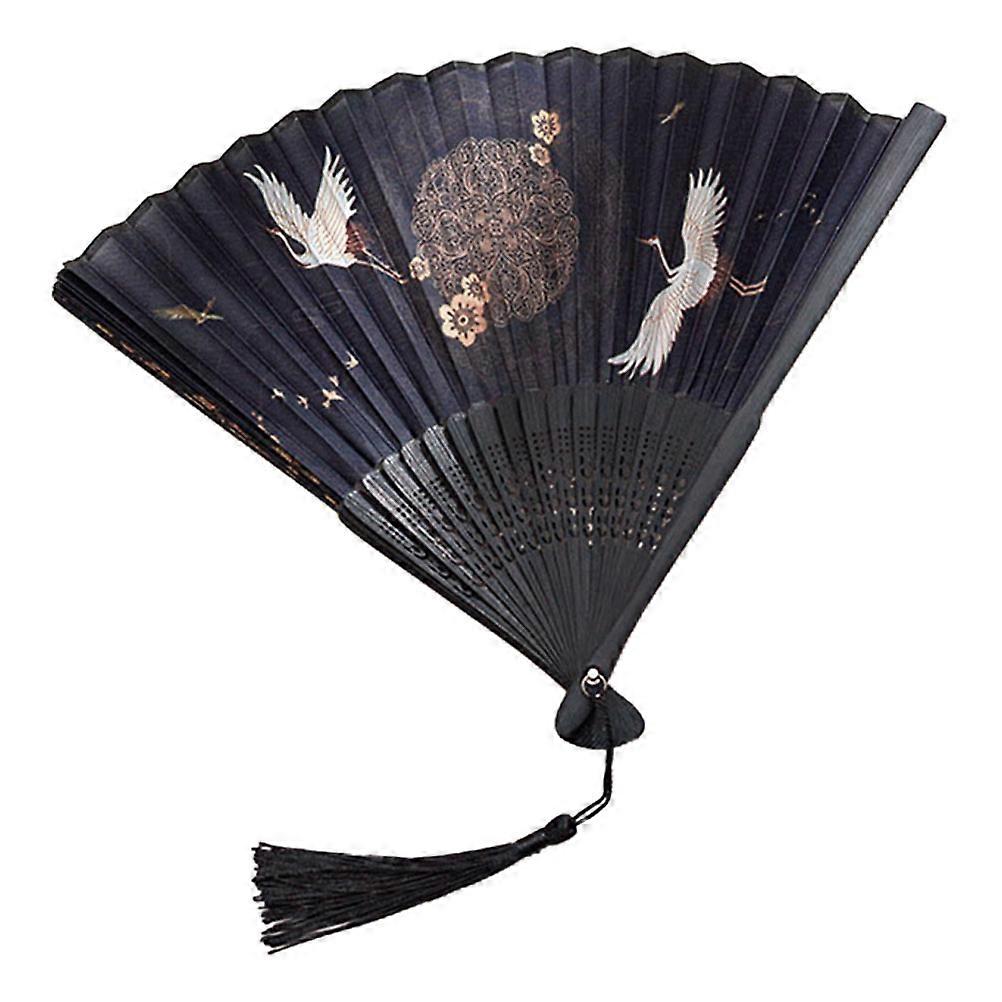 Foldable Fan Chinese Style Hand Held Fan Multi Color 40.00X21.00X1.00CM Party 1Pcs