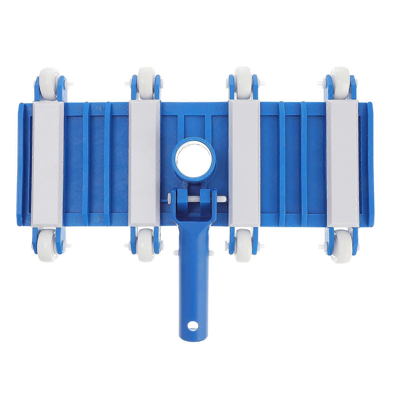 Pool Vacuum Brush Head, Durable Plastic Suction Cleaner for Pool Floors, Scratch Resistant Design