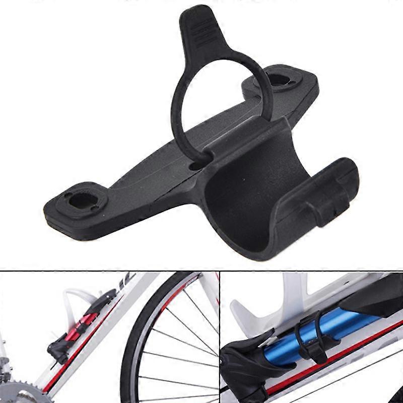 1X Cycling Bike Bicycle Pump Holder Pump Retaining Clips Folder Bracket Holder