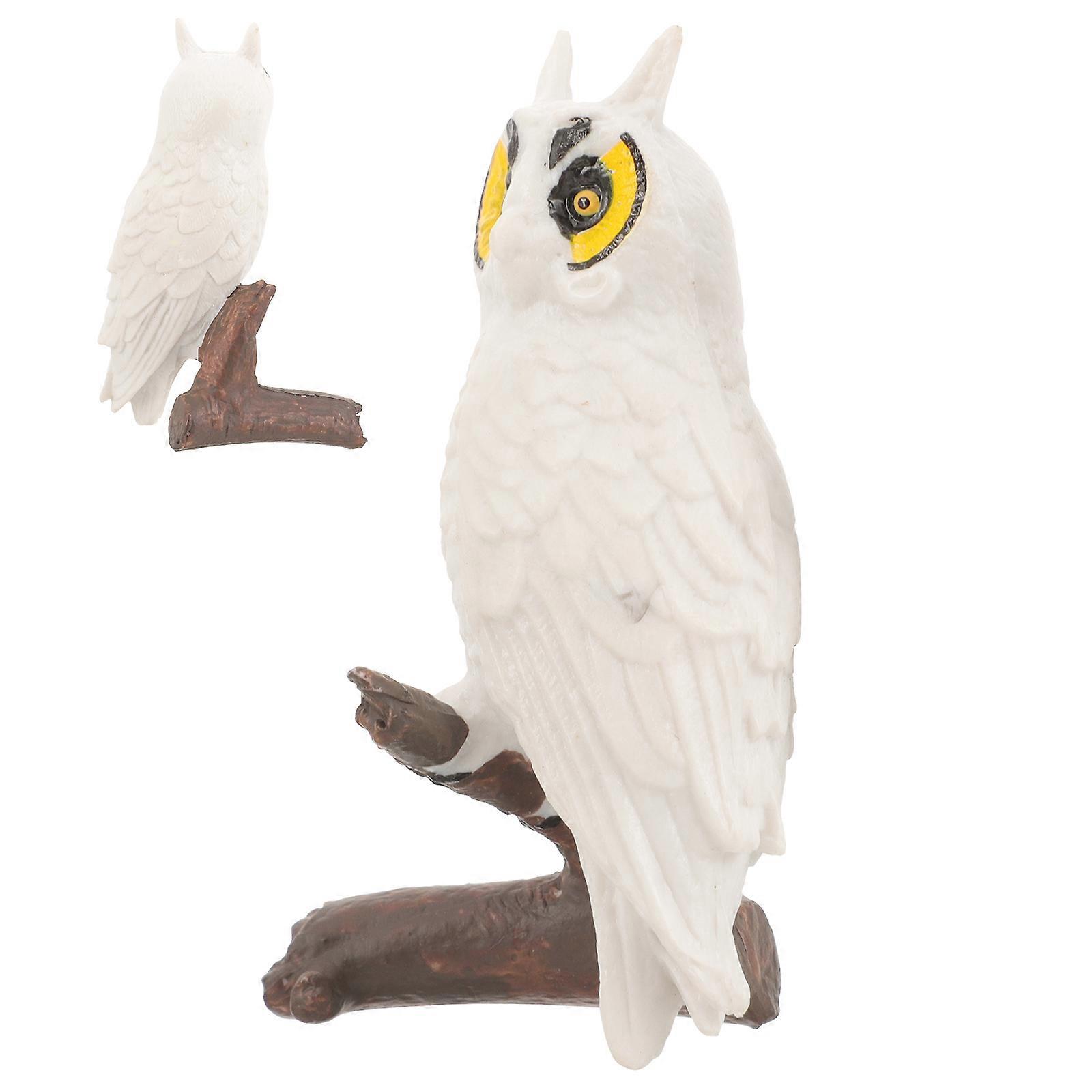 Here's a polished and engaging product description for your **Realistic Owl Figurine**:

 

**Realistic Owl Figurine – Small Bird Statue for Home,
