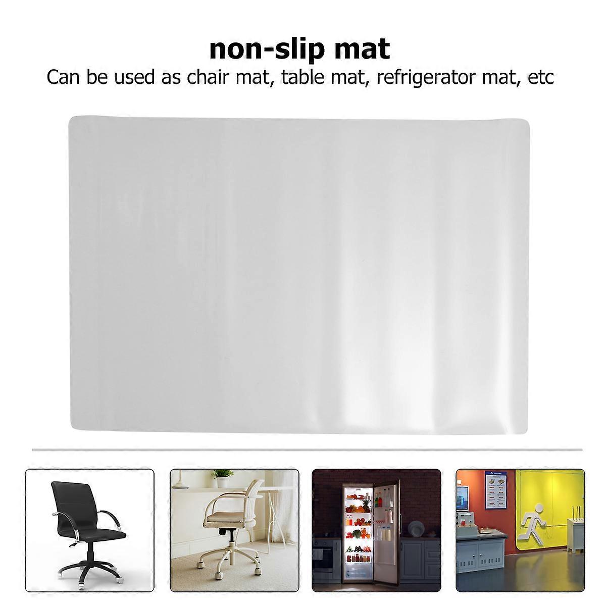 Waterproof Ground Mat Furniture Mat Living Room PVC Rectangular Non-Slip 1Pcs