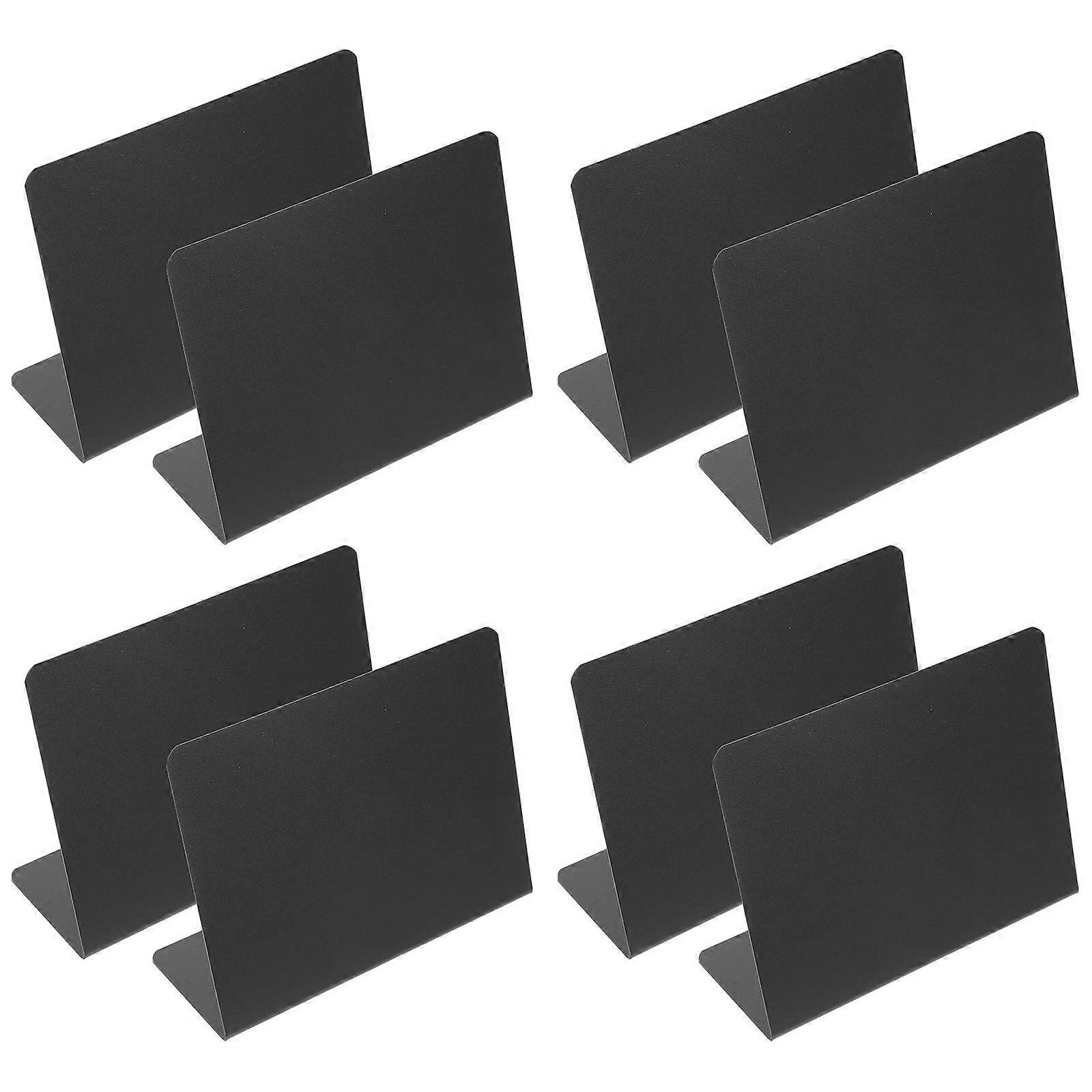 Mini Chalkboards Signs Set Birthday Party Advertising Simple Design Black 12.7X10cm Menu Sign 1Set