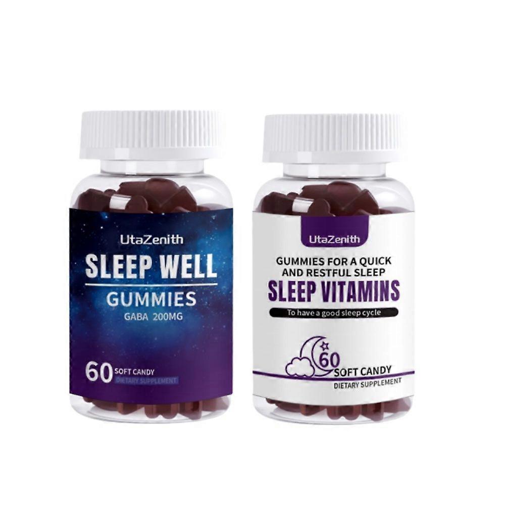 Natural Ingredients Sleep Gummies, Gummy Bears, Combo Pack