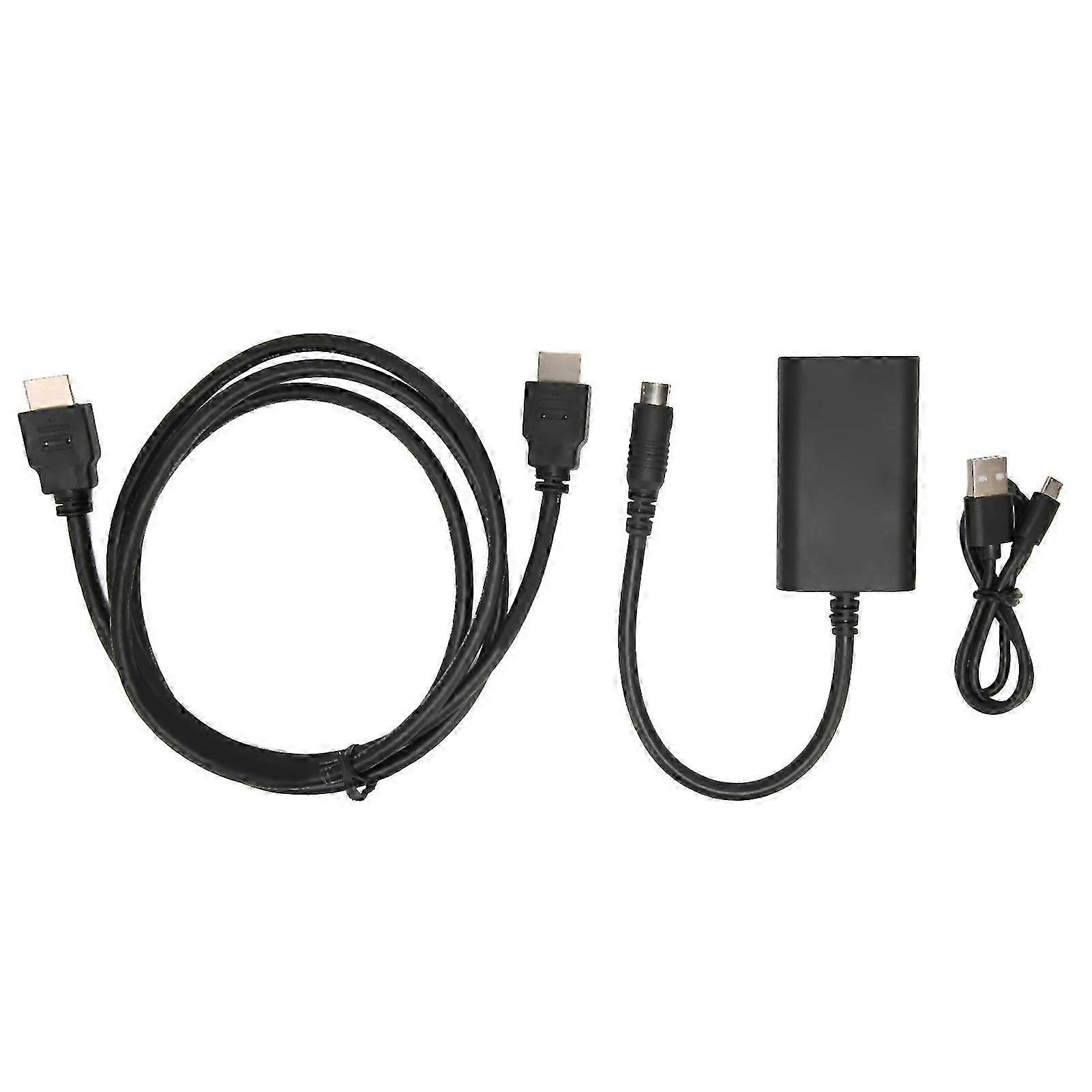 HD Multimedia Interface Converter 1080P 4:3 16:9 Aspect Ratio Plug and Play Game Console Upscaler for Compatible Brands