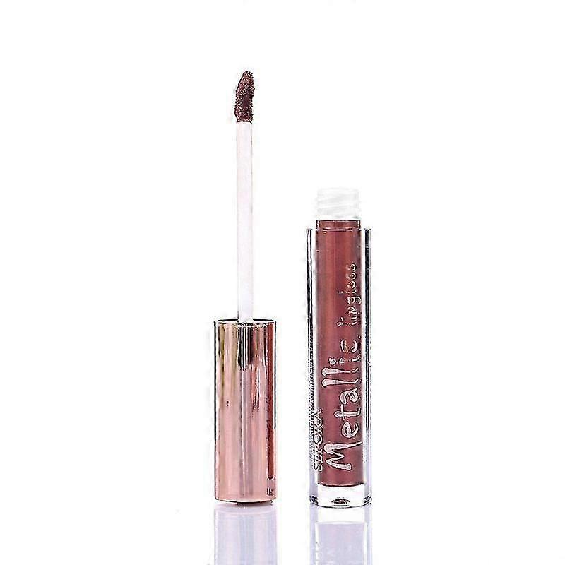 Non-fading Lipstick Metallic Glitter Matte Lip Gloss Waterproof Shimmer