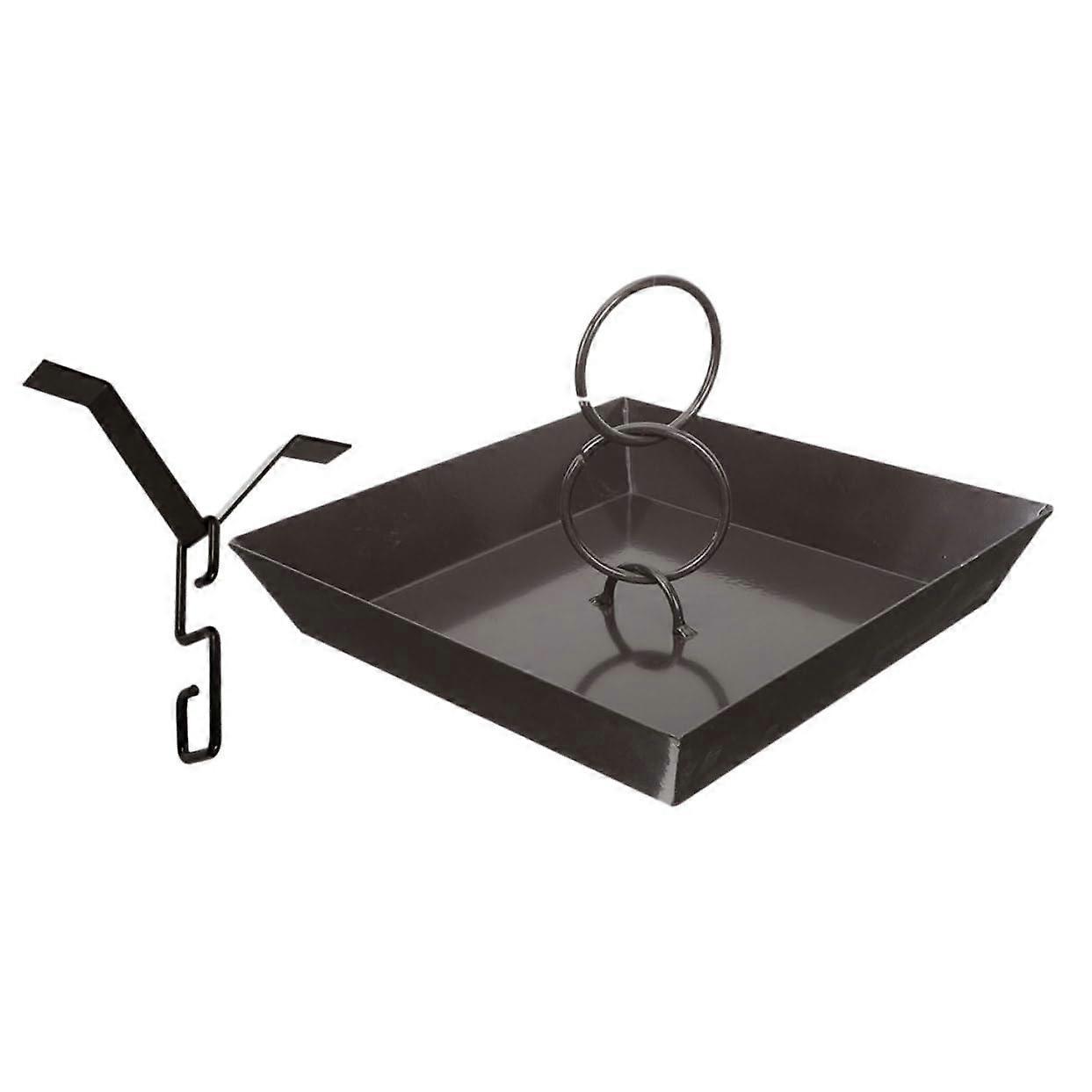 1Satz Hanging Rain Chain with Catch Basin, Decorative Rust-Free Rain Chain for Garden and Gutters, Easy Installation